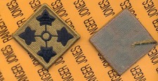 US Army 4th Infantry Division IVY OCP w/ Hook 3" uniform patch m/e