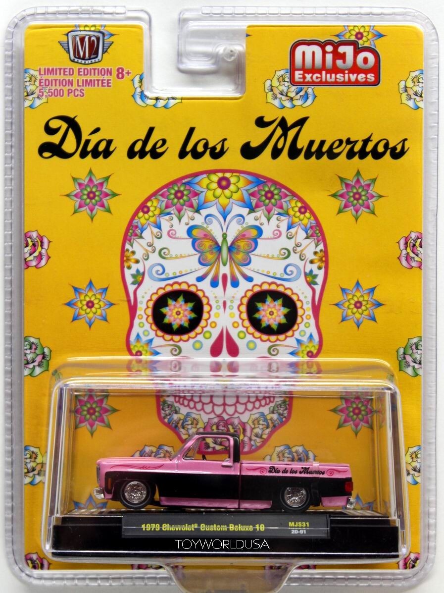 M2 Machines DIA DE LOS MUERTOS 1973 Chevrolet Custom Deluxe