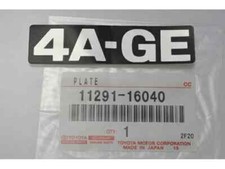 AEAE ♥ STICKER L S /追跡付 Genuine Toyota 4a-ge Engine Name Plate Decal Sticker Mr2