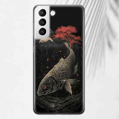 Carp Phone Case for Samsung Galaxy S24 S23 FE S22 Pro S21 Ultra A25 A15