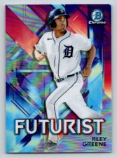 2021 Bowman Chrome Futurist #FUTRG Riley Greene (ref 194159)