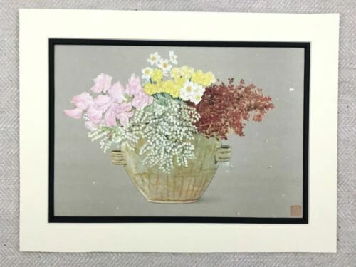 Kunstdrucke mit Blumen