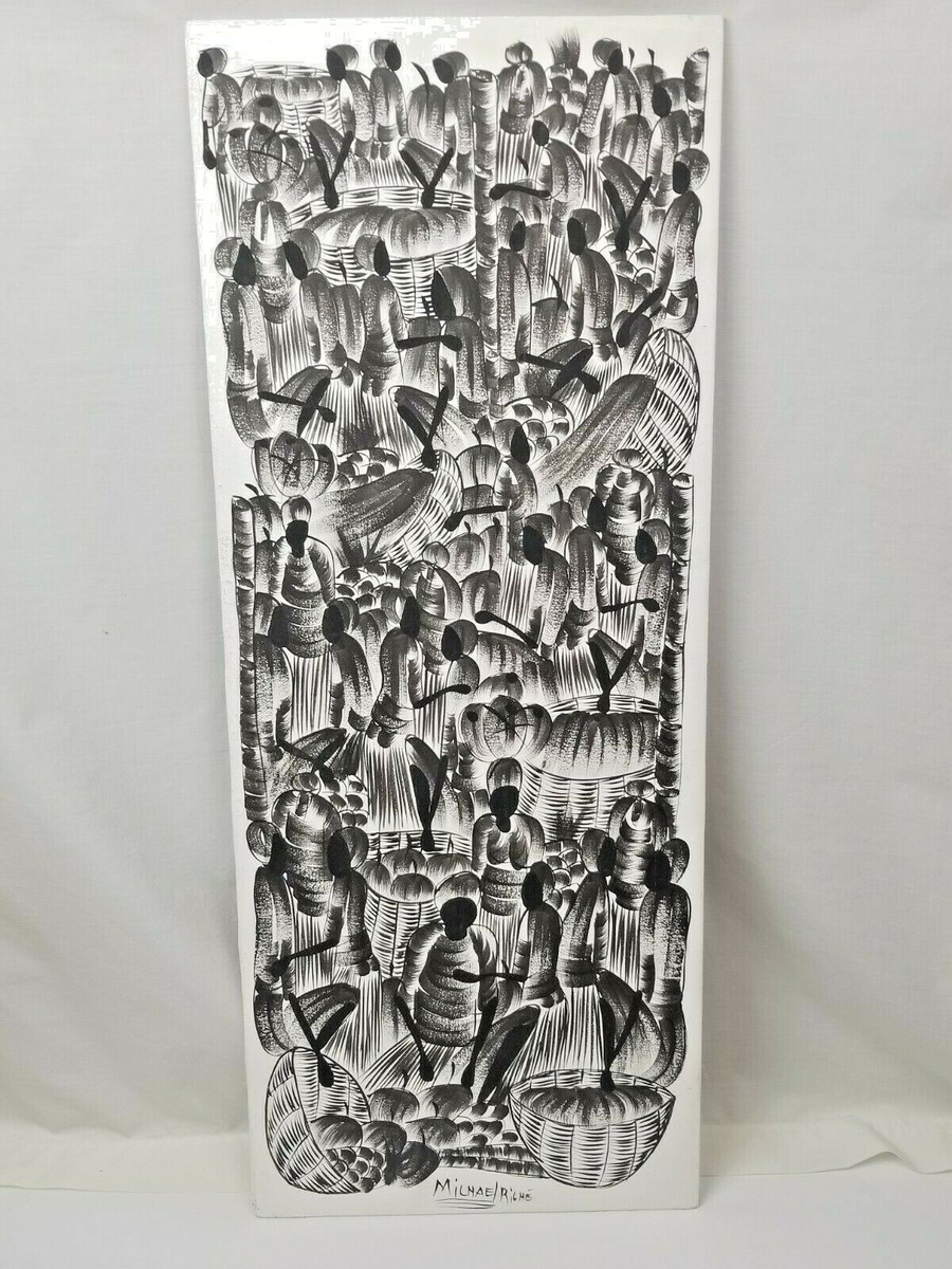 Michael Riche Canvas Painting - Title: St. Maarten 2001 - Size: 12