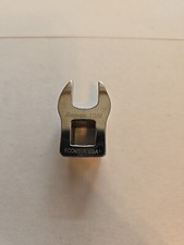 Snap On 3/8" Drive 11MM Chrome Open End Crowsfoot Wrench Socket FCOM11A