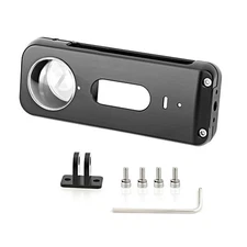Aluminum Anti-Drop Protective Metal Cage Case With Lens For Insta360 X3 Camera j