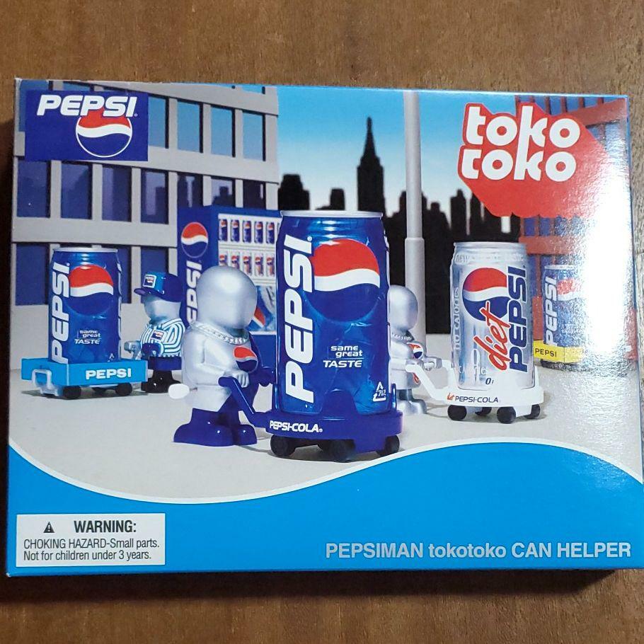pepsimanさま専用 Bandai Pepsiman Head Change Action Figure Blue Version - We