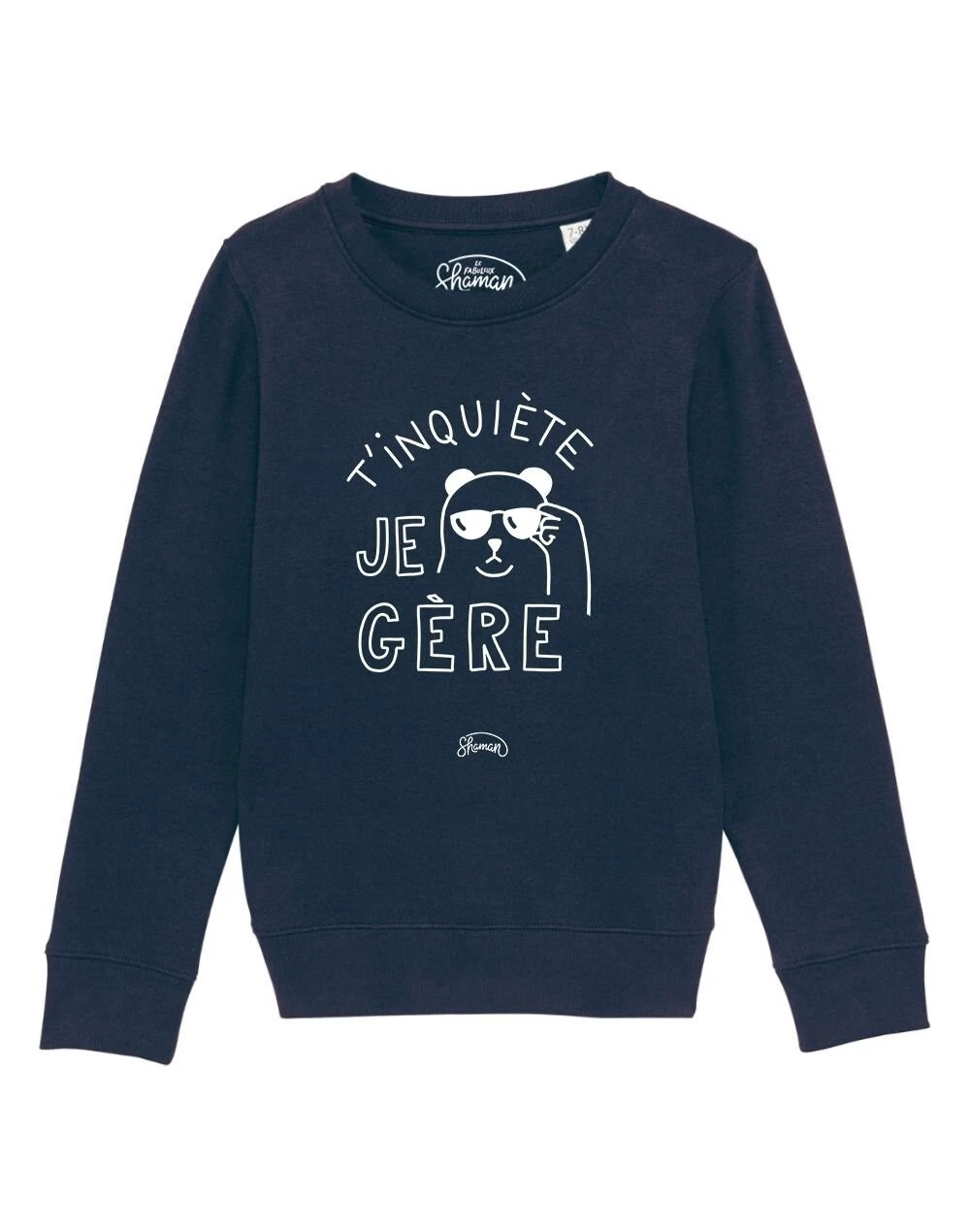Children's Sweatshirt. Navy Blue. DON'T WORRY, I'VE GOT THIS