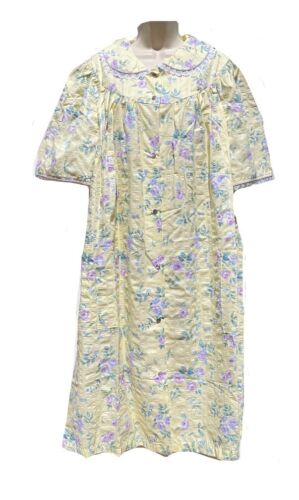Leisure Life Women Spring Floral Short Sleeve Sleep Wear Pajamas Size 1X - Picture 14 of 25