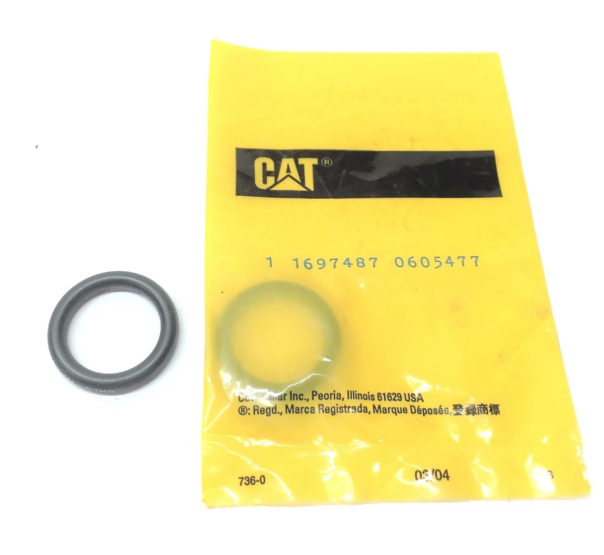 Caterpillar CAT Oil Seal Ring 1697487 [Lot of 2] NOS | eBay