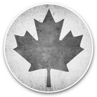 2 x Vinyl Stickers 20cm (bw) - Canada Flag Canadian Travel  #38973