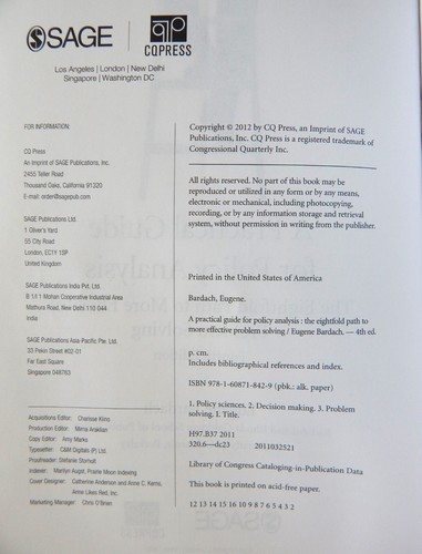 Practical Guide for Policy Analysis 4E Effective Problem Solving Decision Making - Picture 3 of 8