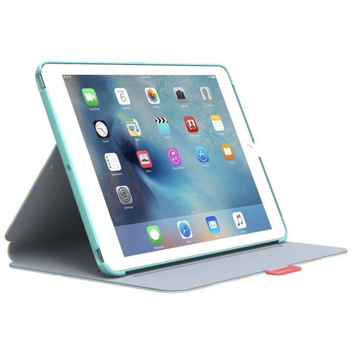 Speck StyleFolio Tablet Case iPad Air 1 & Air 2 & Pro 9.7” Citrus Orange Blue NW - Picture 2 of 12