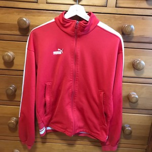 red puma sweater