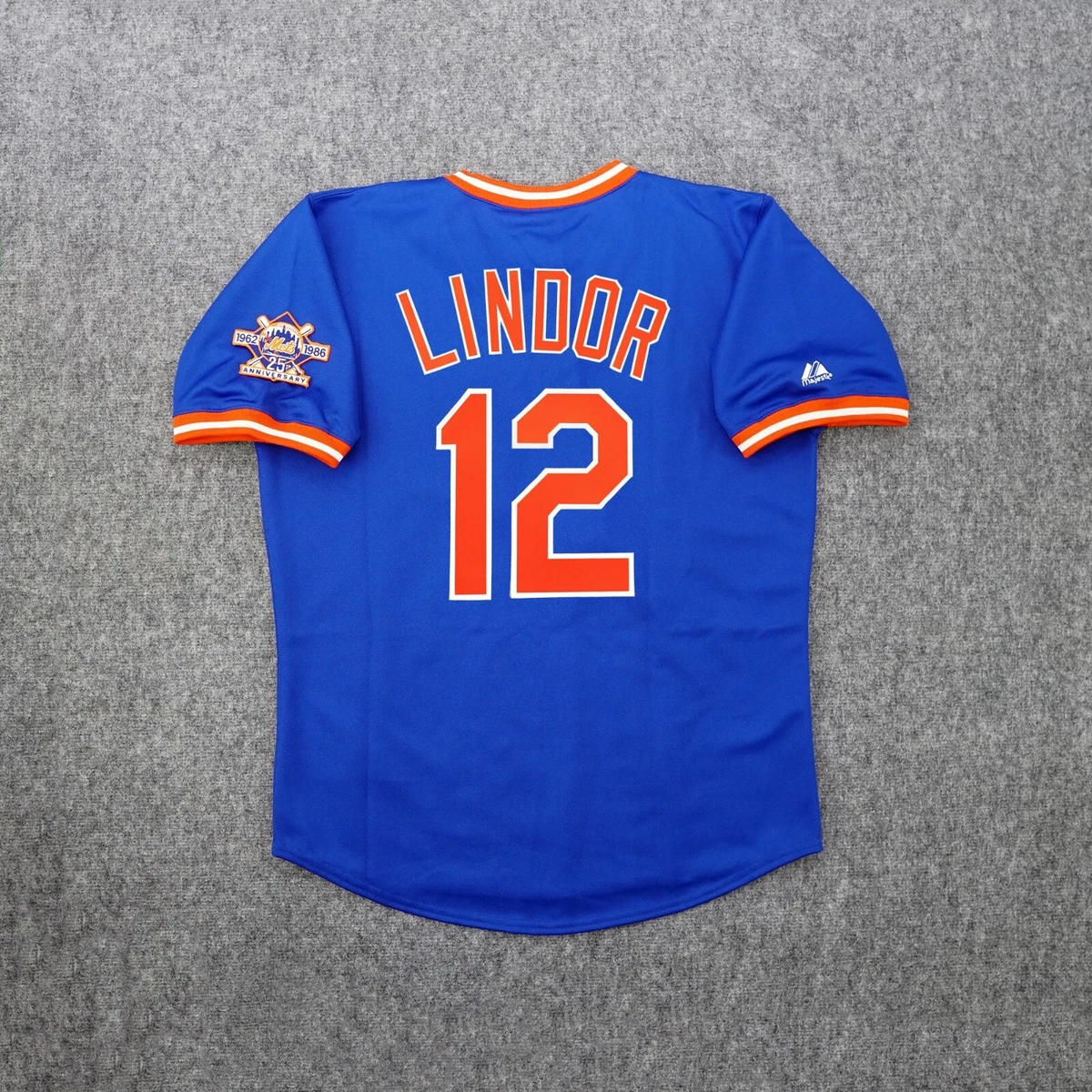 Lindor on sale blue jersey