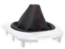 SCHALTMANSCHETTE FUR FIAT 124 SPIDER 2016-2020 SCHALTSACK LEDER NAHT ROT