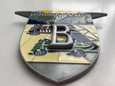 Bentley car Grill badge - Continental Mulliner Mulsanne  Spur Bentayga badge