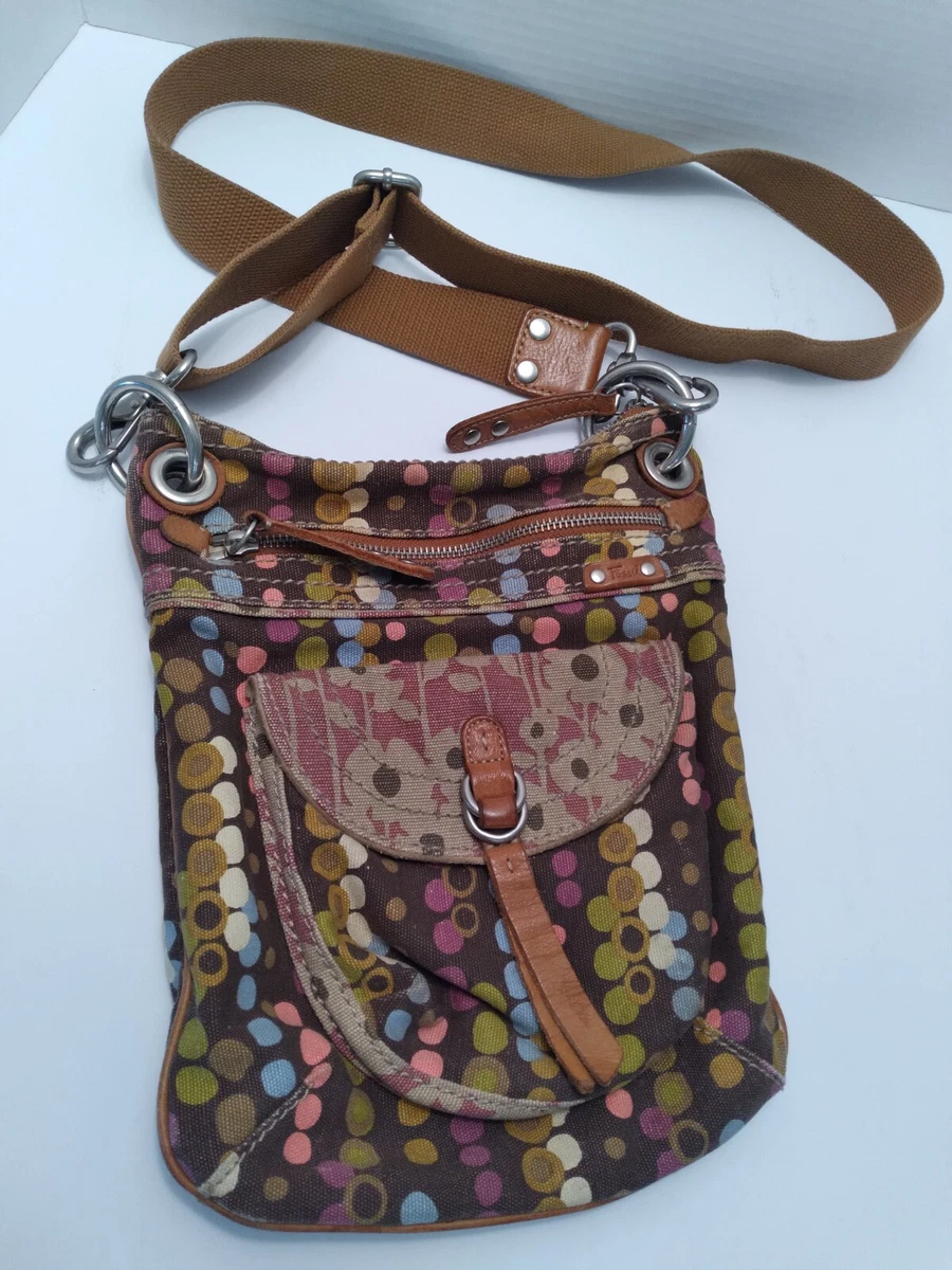 Vintage 1960 s Look Used Cross Shoulder Fossil Bag eBay