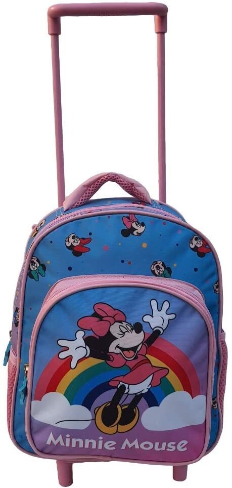 Trolley Zainetto Minnie Asilo Backpack Cartelle Minnie Trolley Zaino