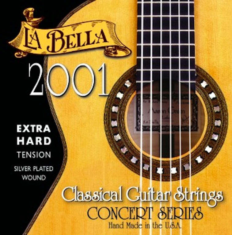 LA BELLA CONCERT SERIES EXTRA HARD CLASSICAL GUITAR STRINGS 2590₽