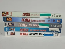 Dexter DVD Lot Seasons 1 2 3 4 5 TV Show Series Michael C Hall *AS IS*