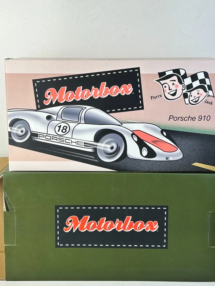 Motorbox Exoto escala 1:18 Porsche 910, Le Mans Race 1970 con caja Foto 4 de 4