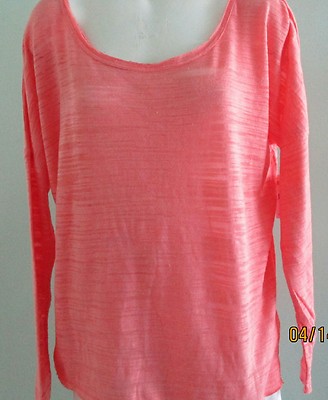 Split Open Back Knit Top