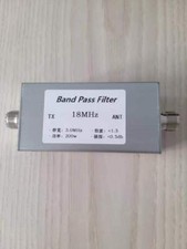 18MHz 200W BPF Band Pass Filter Shortwave High Isolation Filter