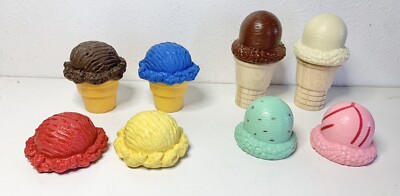 Learning Resources - Melissa & Doug Color Cones Stacking 12 Pc Ice Cream