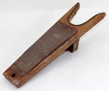 Vintage Farm Find Wooden Cowboy Boot Jack Boot Remover Boot Puller