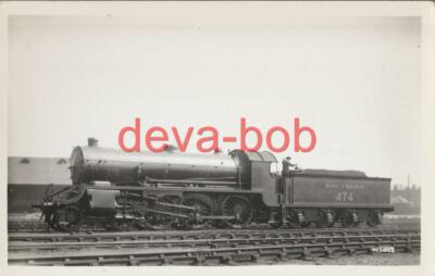Eisenbahn Foto SR H15 E474 Neun Ulmen Schuppen Süd 4-6-0 Lok LSWR L&SWR 474