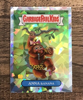 2013 Garbage Pail Kids Chrome Series 1 Atomic Refractor Anna Banana 34b