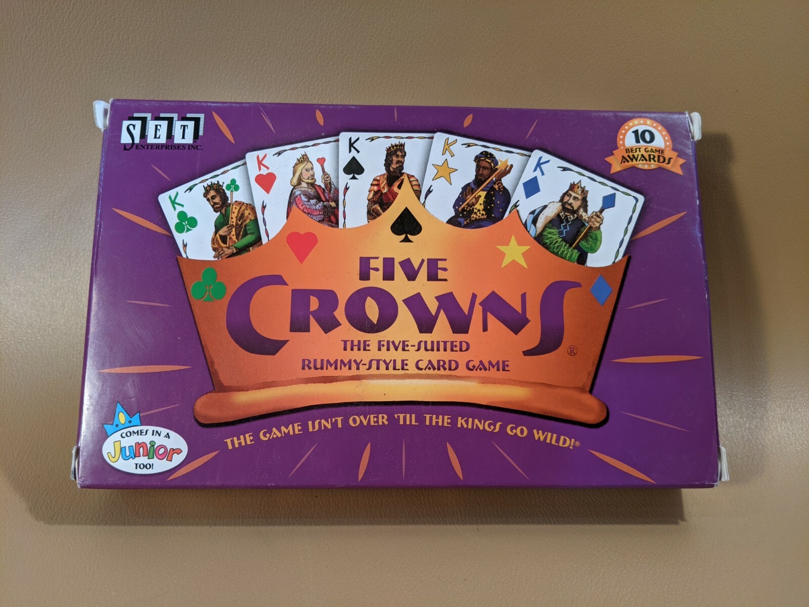 Five Crowns Rummy Style Card Game In Box 9780963469144 | eBay