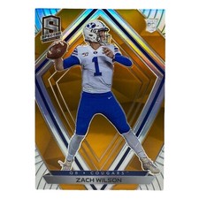 ZACH WILSON 2021 Panini Chronicles Draft Picks Spectra #282 SP Bronze Rookie RC