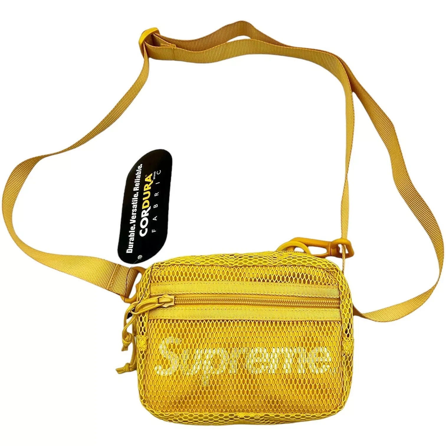 Sac à bandoulière en maille dorée Supreme SS20 NEUF