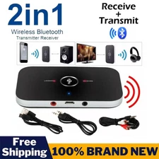 2 in1 Bluetooth receiver and transmitter RCA to 3.5mm adapter For old speaker TV