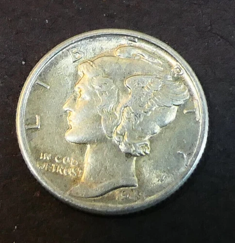 1943 Mercury Dime, BU Uncirculated