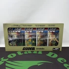 Minimates G.I. Joe Series 1 Box Set 4 Figures Duke Roadblock Scarlett Snake Eyes