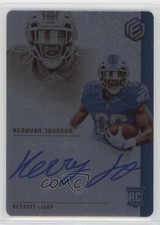 2018 Panini Elements RPS Rookie Signatures 79/199 Kerryon Johnson #85 Auto 0c2