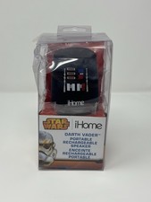 iHome Star Wars Darth Vader Portable Rechargeable Speaker  New But Damaged Box