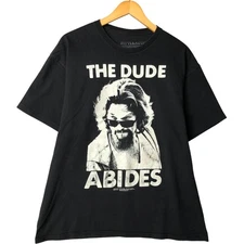 Used The Big Lebowski Movie T-shirt Men s XL Equivalent