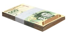 BUNDLE (100 PCS) 500 BOLIVARES DIGITALES 2023-2025 VENEZUELA USED PICK# 121