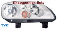 TYC 20-0388-05-2 Hauptscheinwerfer Links Scheinwerfer Frontscheinwerfer FüR VW