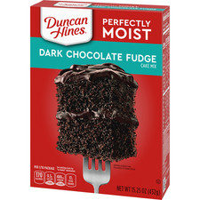Duncan Hines Perfectly Moist Dark Chocolate Fudge Cake Mix