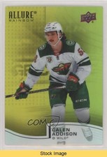 2021-22 Upper Deck Allure Rainbow Yellow Green Calen Addison #R-49 READ 6ri