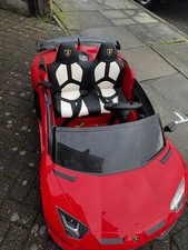 2 Seater Lamborghini Aventador SVJ Kids Electric Ride On Car