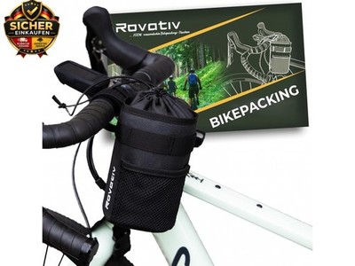   Bikepacking Snack-Pack [1,4 Liter] Food-Pouch - Lenkertasche mit extra 