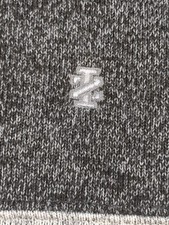 IZOD Pull Over Sweatshirt Gray Men's Large Long Sleeve 1/4 Zip