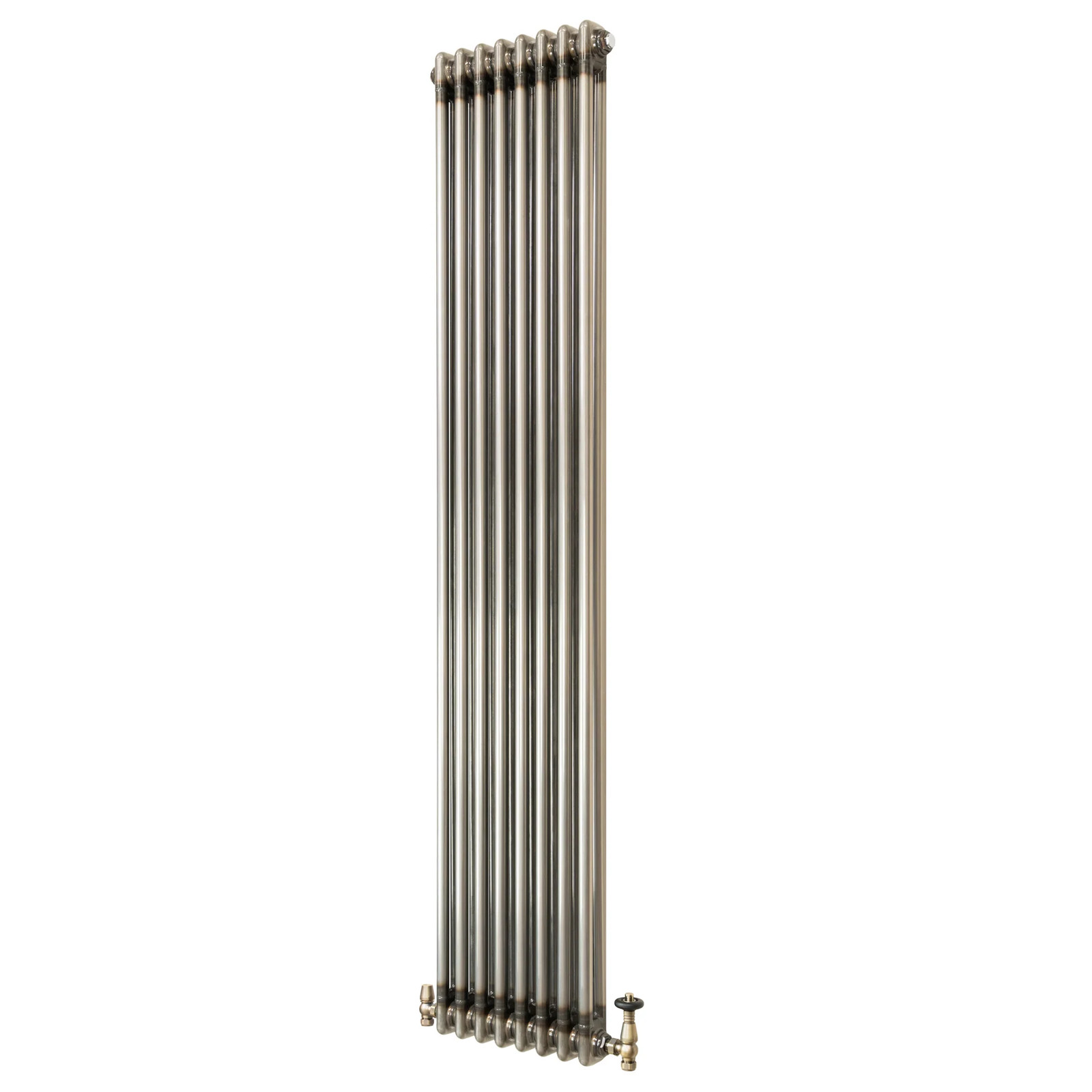 Traditional 2 Column Radiator 1800mm x 380mm & TRV Valves Modern