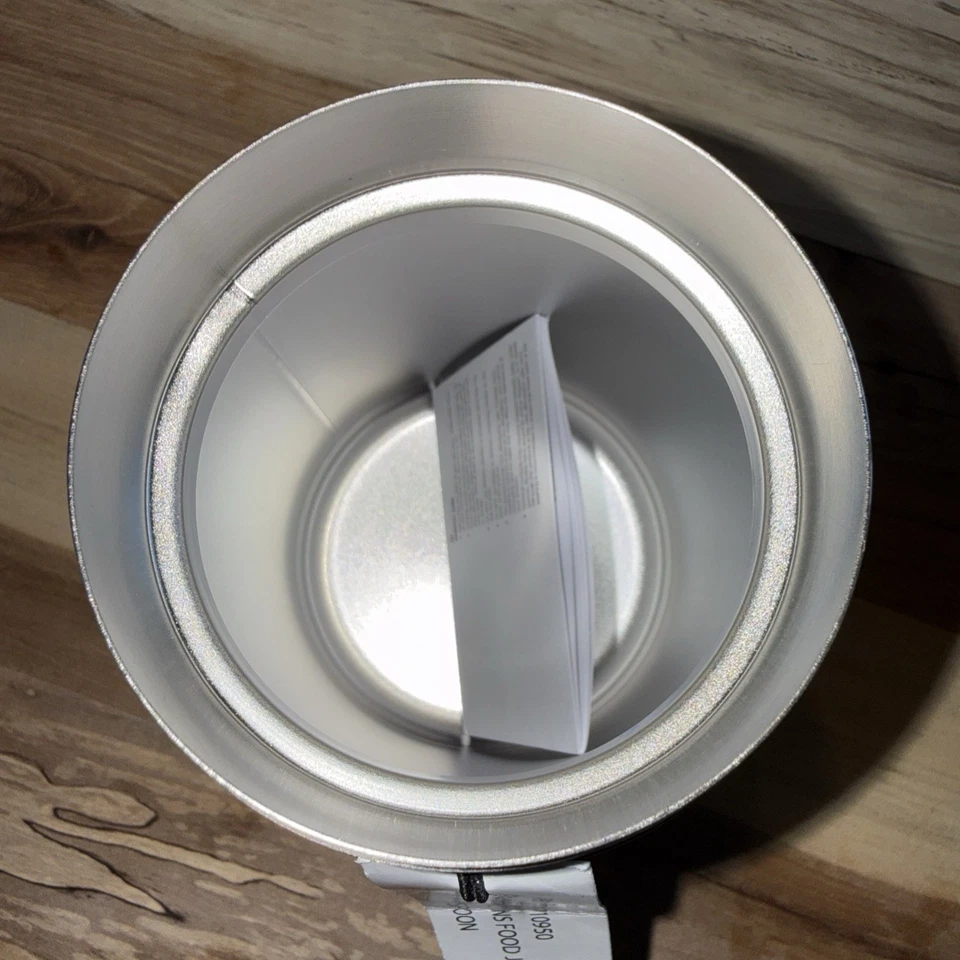 Termo 16 oz acero inoxidable aislado tarro de comida fría/caliente con cuchara plegable Foto 4 de 4