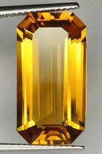 9.05Cts MAGNIFICENT NATURAL CITRINE OCTAGON SHAPE